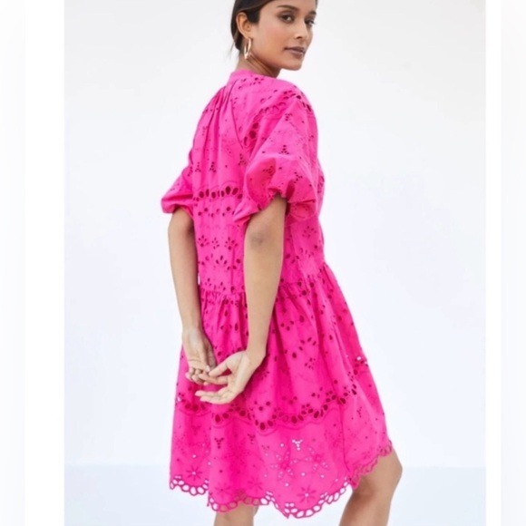 Anthropologie Tullulah Eyelet Dress - Picture 2 of 7